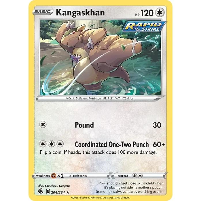 Kangaskhan - Fusion Strike (Rare) [FST-204] English / Near Mint / Normal