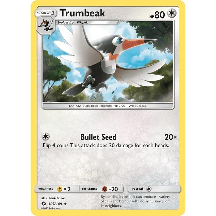 Trumbeak 107/149 - Sun & Moon Base Set (Engelsk / Near Mint)