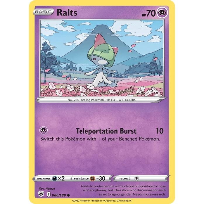 Ralts - Astral Radiance (Common) [ASR-60] English / Near Mint / Normal