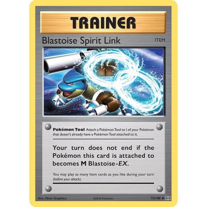 Blastoise Spirit Link - Evolutions (Uncommon) [EVO-73] English / Near Mint / Normal