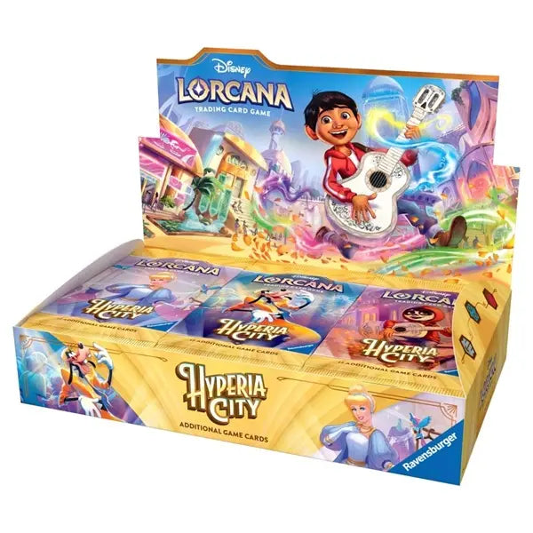 Disney Lorcana Hyperia City Booster Boks