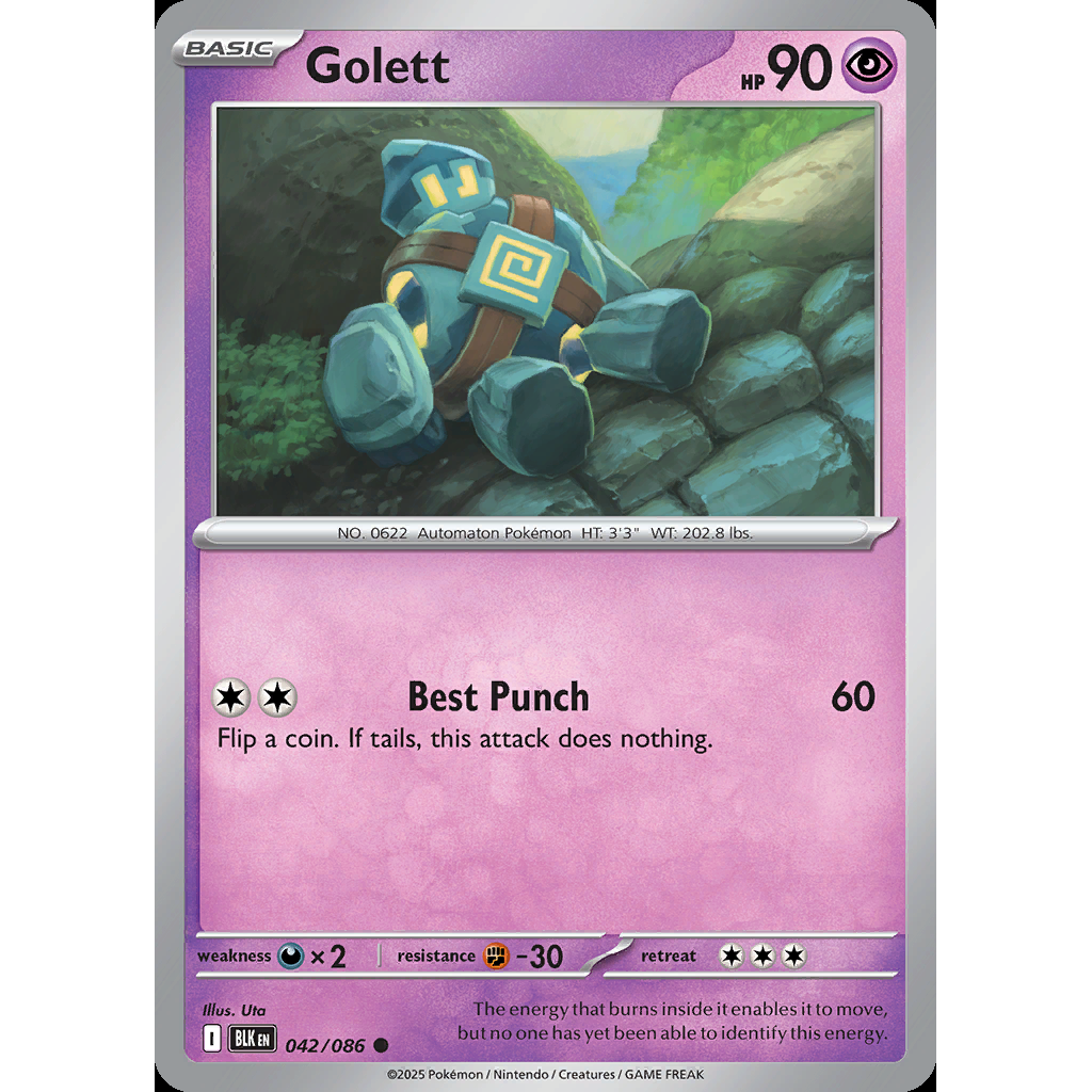 Golett 42/086 - Black Bolt