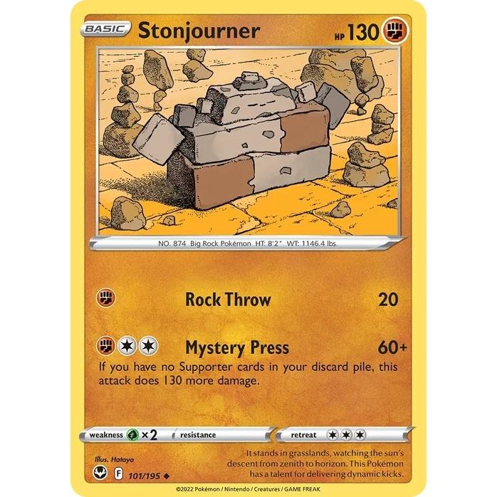 Stonjourner - Silver Tempest (Uncommon) [SIT-101] English / Near Mint / Normal