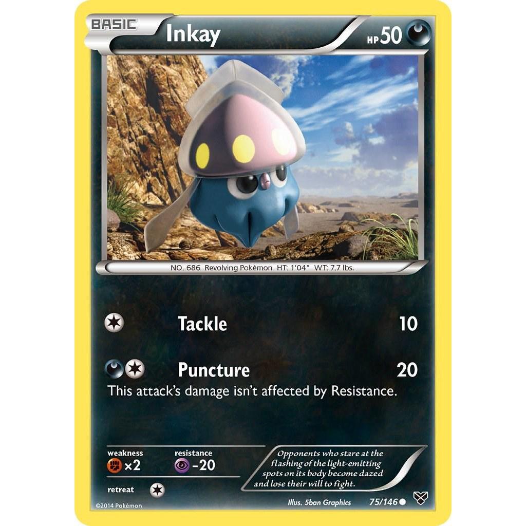 Inkay 75/146 - XY (Engelsk / Near Mint)