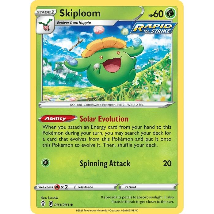 Skiploom - Evolving Skies (Uncommon) [EVS-3] English / Near Mint / Normal
