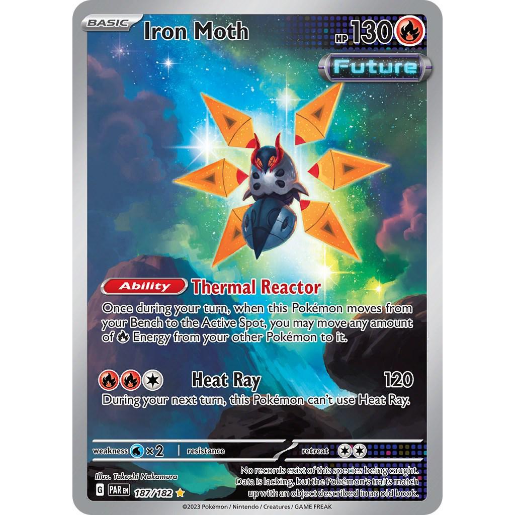 Iron Moth 187/182 [Holo] - Paradox Rift (Engelsk / Near Mint)