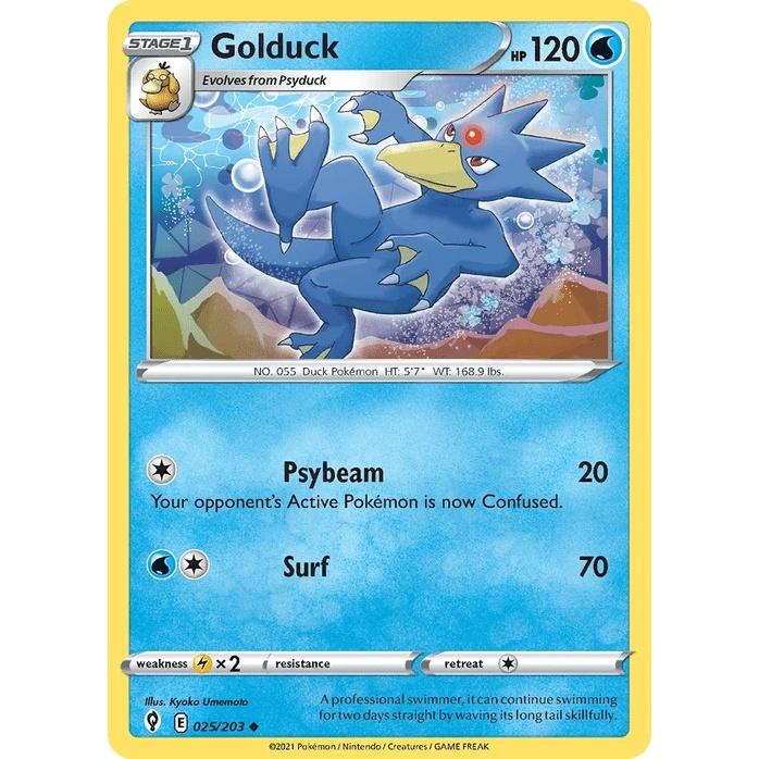 Golduck - Evolving Skies (Uncommon) [EVS-25] English / Near Mint / Normal