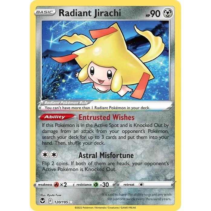 Radiant Jirachi - Silver Tempest (Radiant Rare) [SIT-120] English / Near Mint / Normal