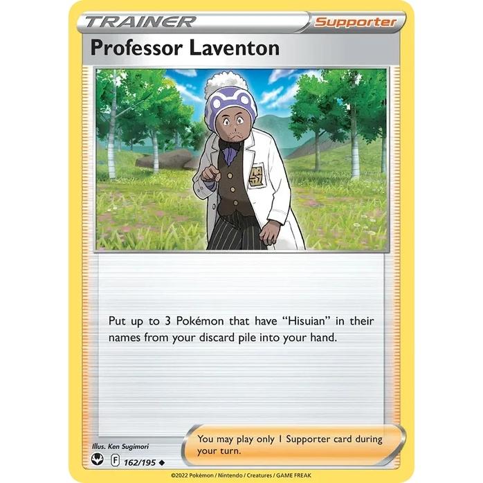 Professor Laventon - Silver Tempest (Uncommon) [SIT-162] English / Near Mint / Normal