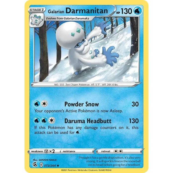 Galarian Darmanitan - Fusion Strike (Uncommon) [FST-72] English / Near Mint / Normal