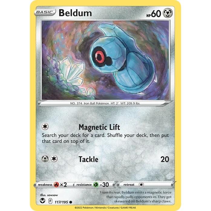 Beldum - Silver Tempest (Common) [SIT-117] English / Near Mint / Normal