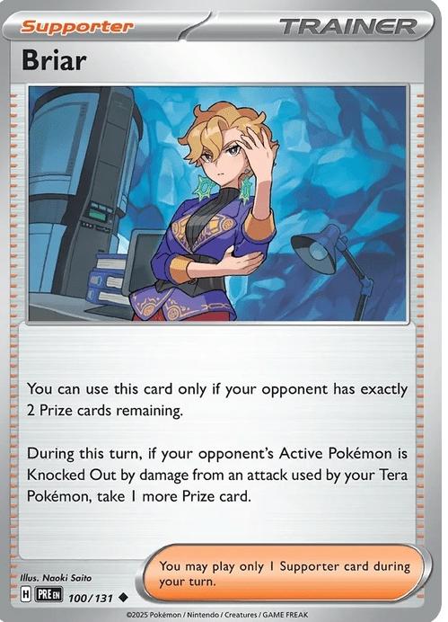 Briar - Prismatic Evolutions (Uncommon) [PRE-100] English / Near Mint / Normal