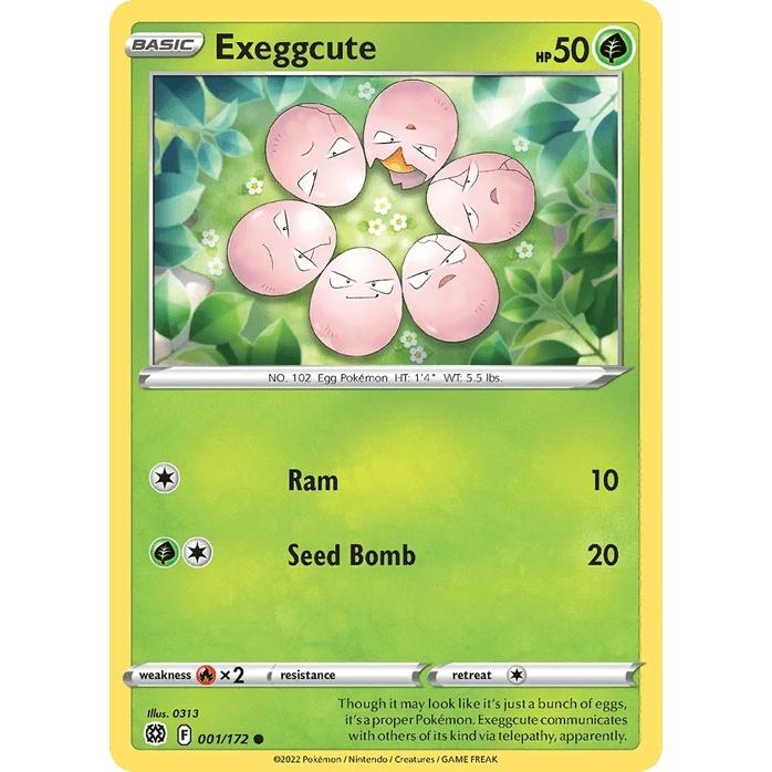 Exeggcute 1/172 - Brilliant Stars (Engelsk / Near Mint)