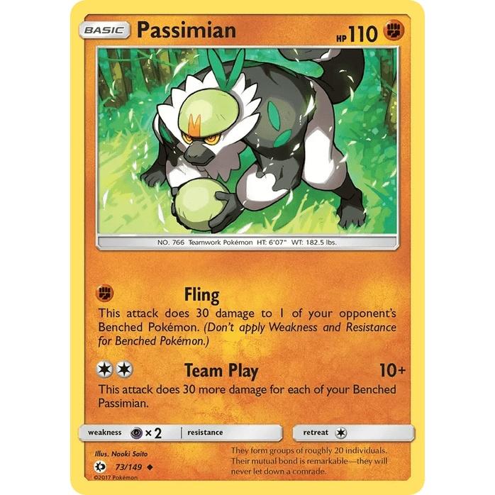 Passimian 73/149 - Sun & Moon Base Set (Engelsk / Near Mint)