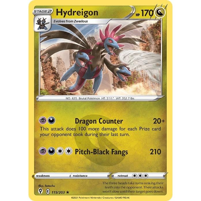 Hydreigon - Evolving Skies (Holo Rare) [EVS-115] English / Near Mint / Normal