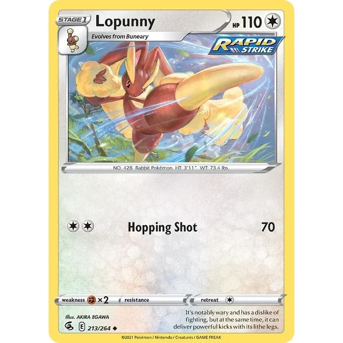 Lopunny - Fusion Strike (Uncommon) [FST-213] English / Near Mint / Normal