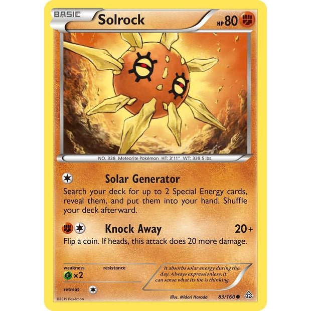 Solrock 83/160 - Primal Clash (Engelsk / Near Mint)