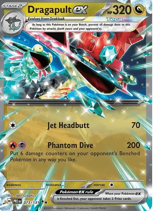 Dragapult ex - Prismatic Evolutions (Double Rare) [PRE-73] English / Near Mint / Normal