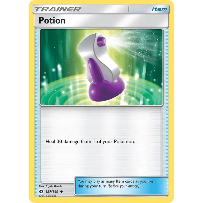 Potion 127/149 - Sun & Moon Base Set (Engelsk / Near Mint)