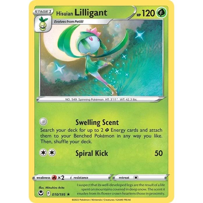 Hisuian Lilligant - Silver Tempest (Rare) [SIT-10] English / Near Mint / Normal