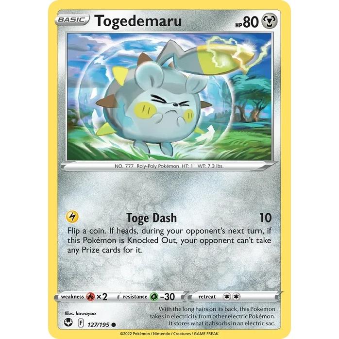 Togedemaru - Silver Tempest (Common) [SIT-127] English / Near Mint / Normal