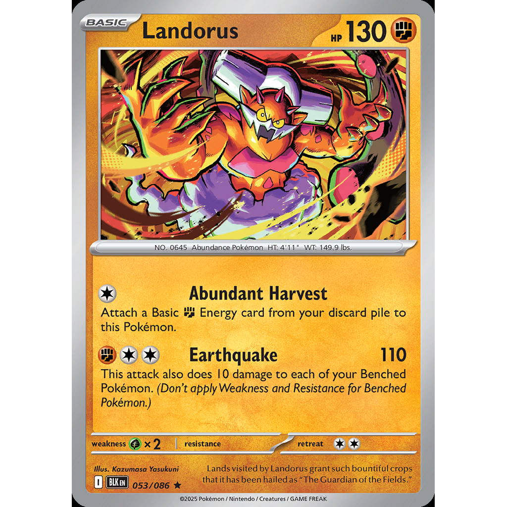 Landorus 53/086 - Black Bolt