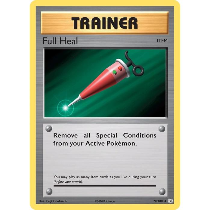Full Heal - Evolutions (Uncommon) [EVO-78] English / Near Mint / Normal