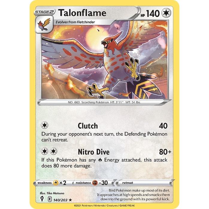 Talonflame - Evolving Skies (Rare) [EVS-140] English / Near Mint / Normal