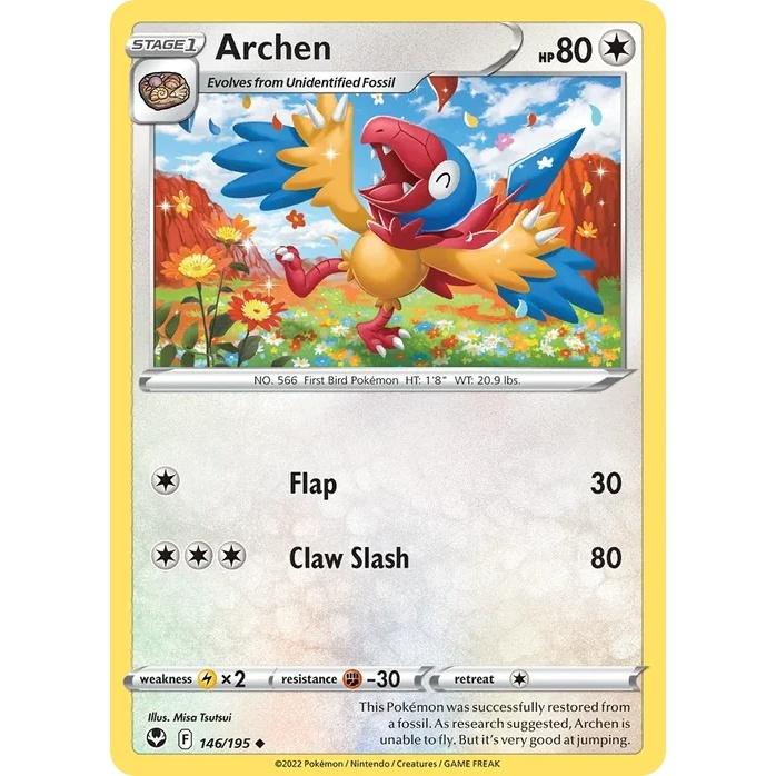 Archen - Silver Tempest (Uncommon) [SIT-146] English / Near Mint / Normal