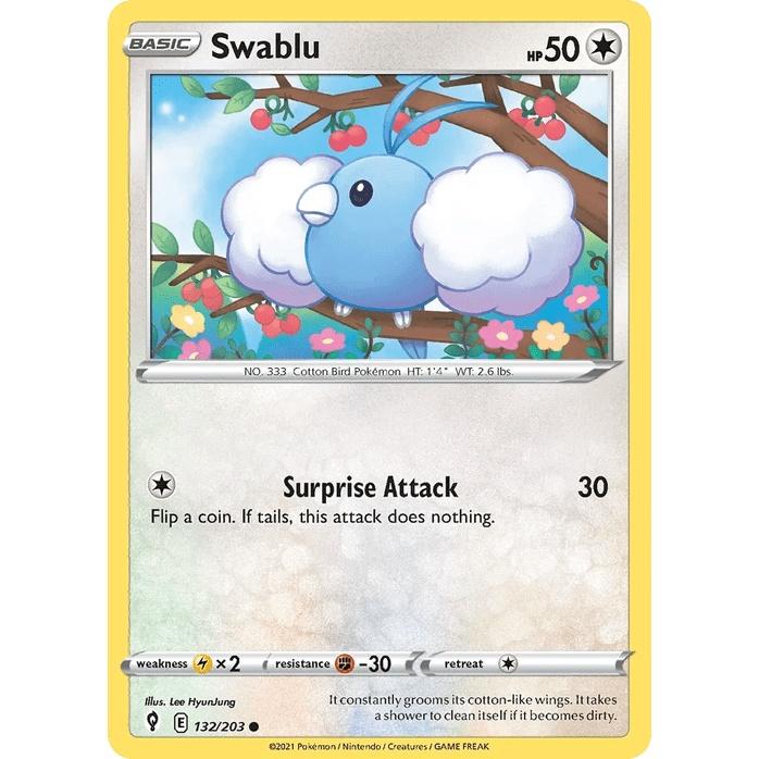 Swablu - Evolving Skies (Common) [EVS-132] English / Near Mint / Normal