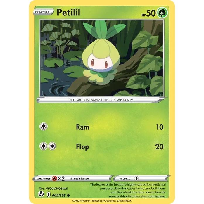 Petilil - Silver Tempest (Common) [SIT-9] English / Near Mint / Normal