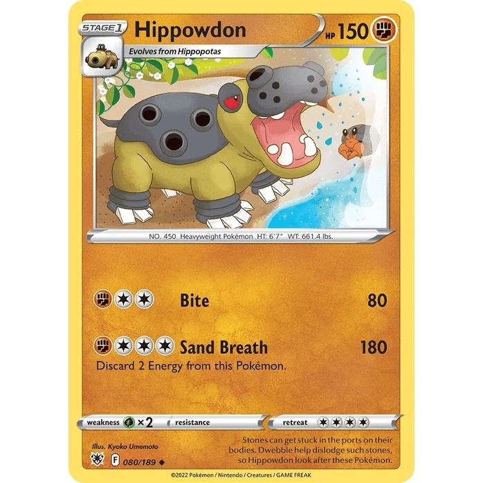 Hippowdon - Astral Radiance (Uncommon) [ASR-80] English / Near Mint / Normal
