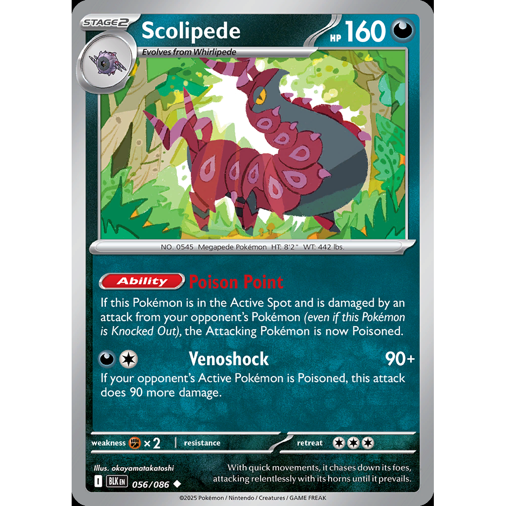 Scolipede 56/086 - Black Bolt