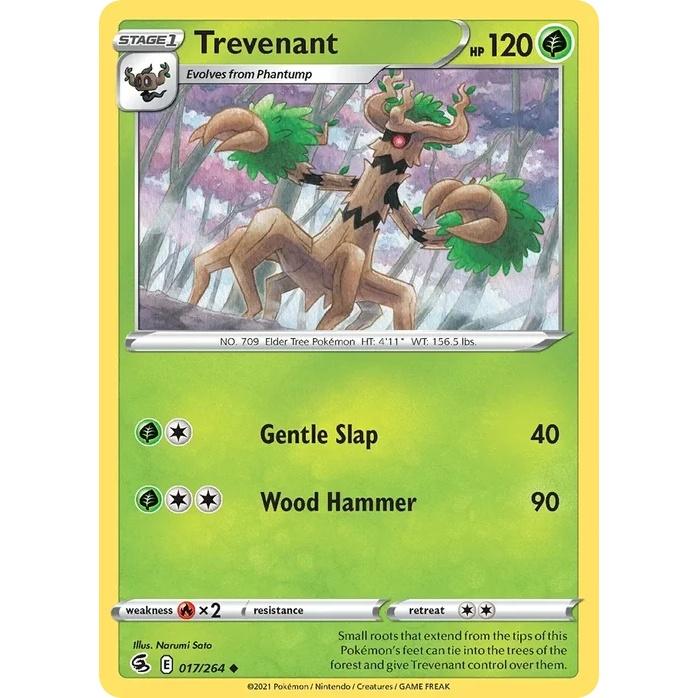 Trevenant - Fusion Strike (Uncommon) [FST-17] English / Near Mint / Normal