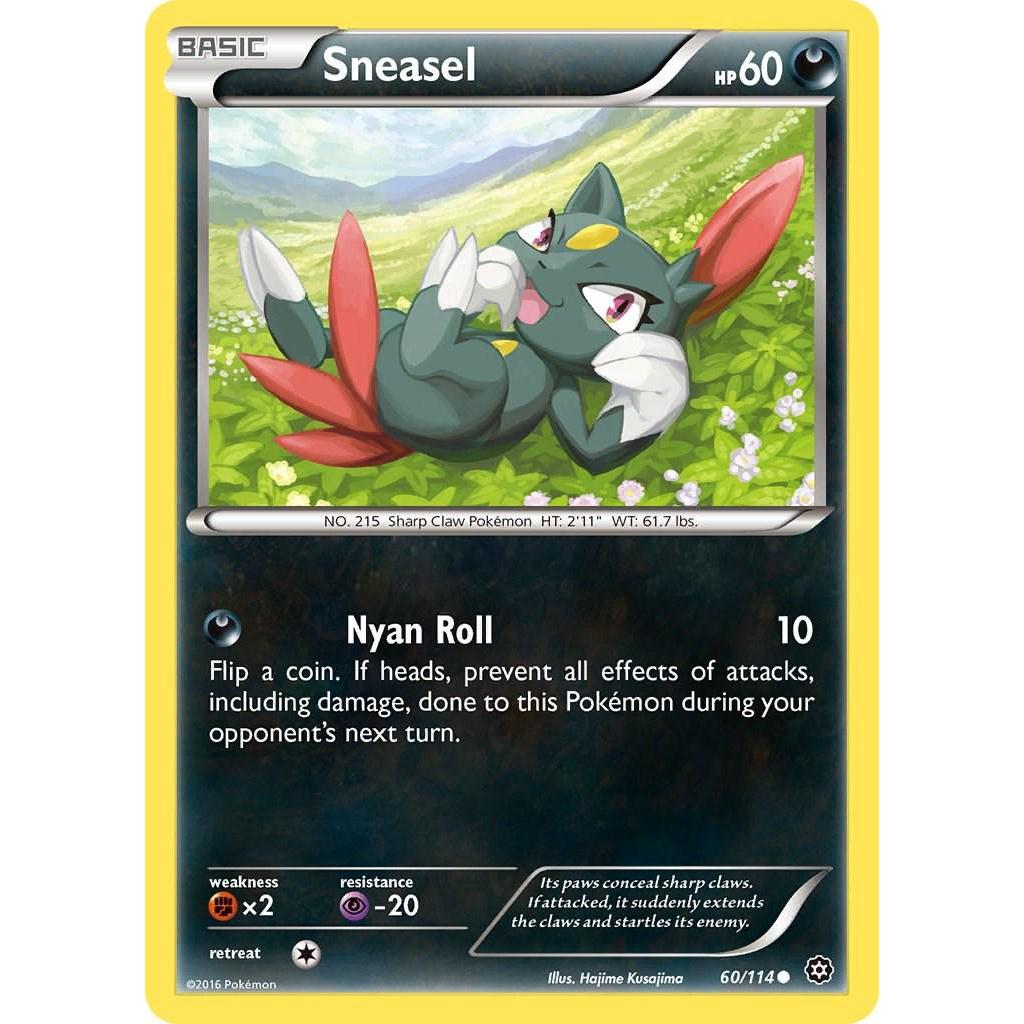 Sneasel 60/114 - Steam Siege (Engelsk / Near Mint)