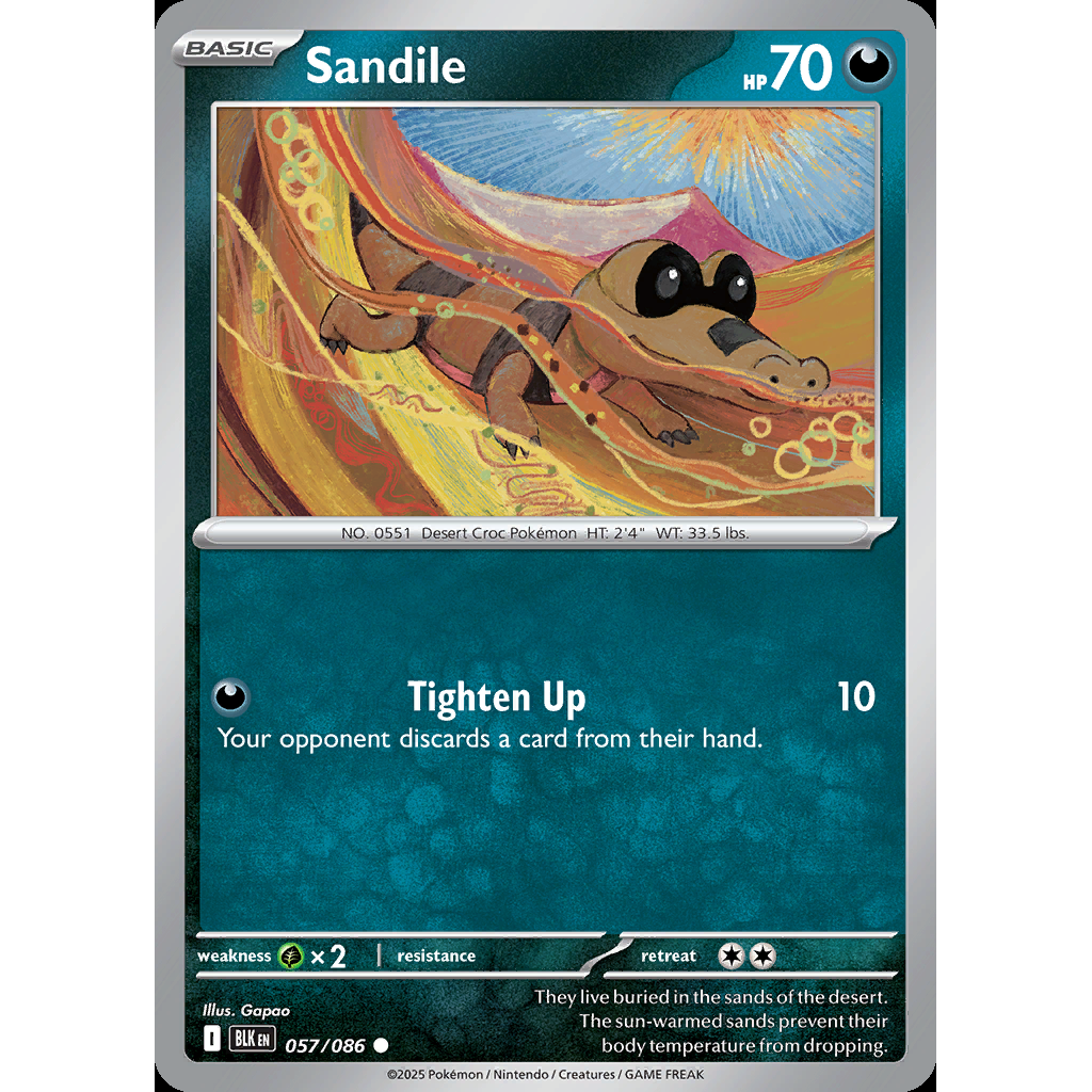Sandile 57/086 - Black Bolt