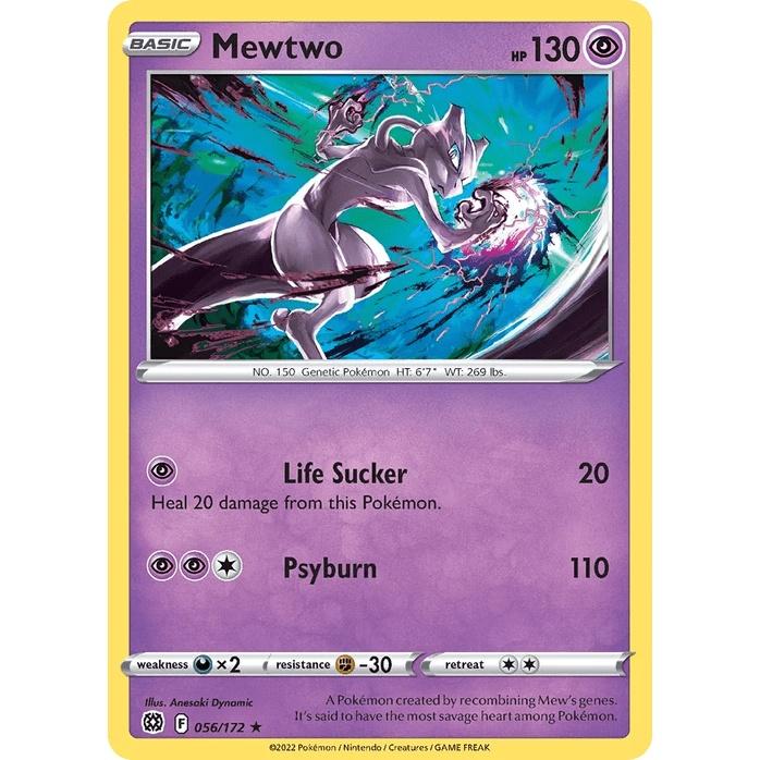 Mewtwo 56/172 - Brilliant Stars (Engelsk / Near Mint)