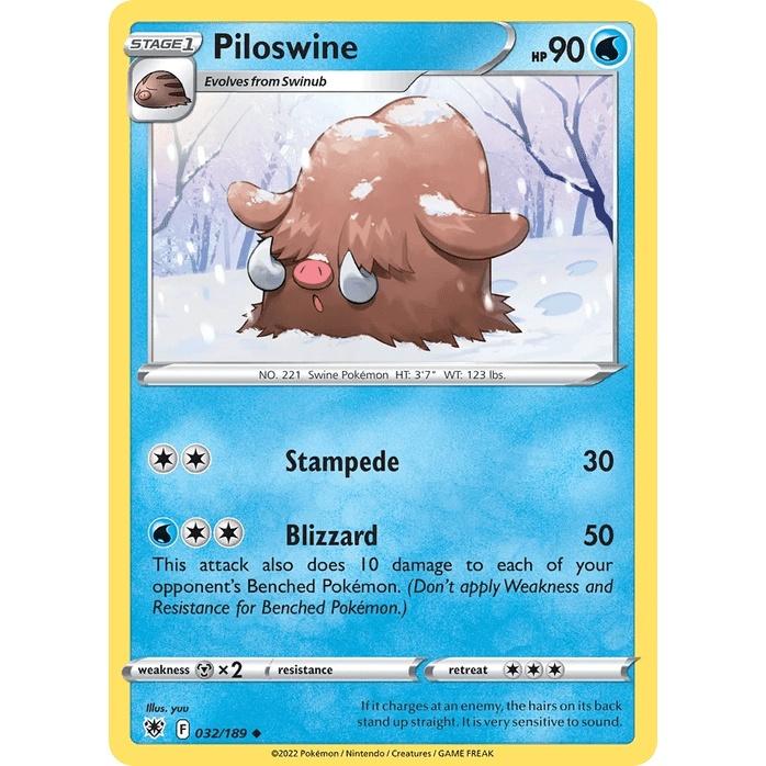 Piloswine - Astral Radiance (Uncommon) [ASR-32] English / Near Mint / Normal
