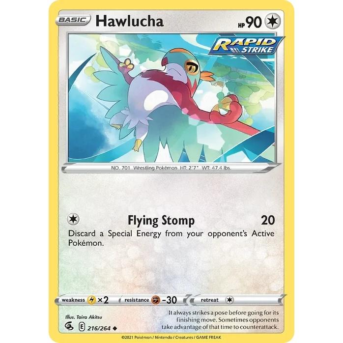 Hawlucha - Fusion Strike (Uncommon) [FST-216] English / Near Mint / Normal