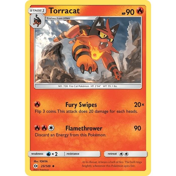 Torracat 25/149 - Sun & Moon Base Set (Engelsk / Near Mint)