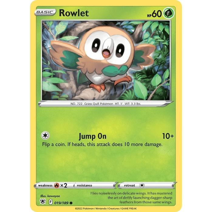 Rowlet - Astral Radiance (Common) [ASR-19] English / Near Mint / Normal