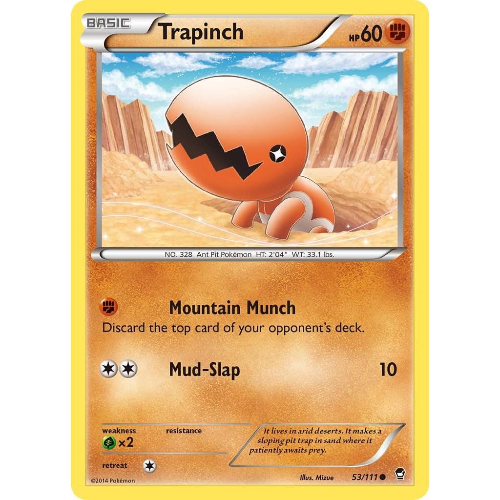 Trapinch 53/111 - Furious Fists (Engelsk / Near Mint)