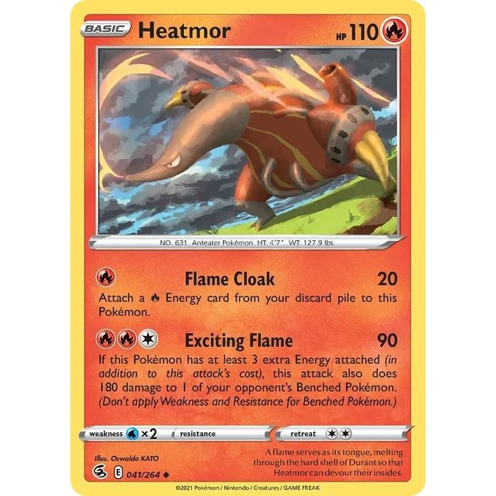 Heatmor - Fusion Strike (Uncommon) [FST-41] English / Near Mint / Normal