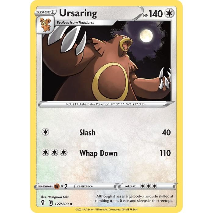Ursaring - Evolving Skies (Uncommon) [EVS-127] English / Near Mint / Normal