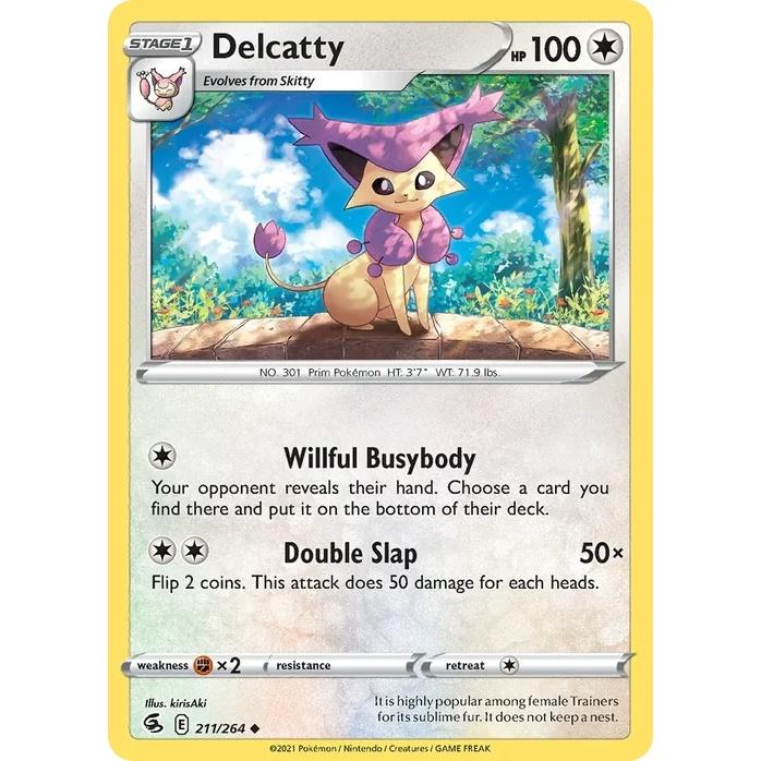 Delcatty - Fusion Strike (Uncommon) [FST-211] English / Near Mint / Normal