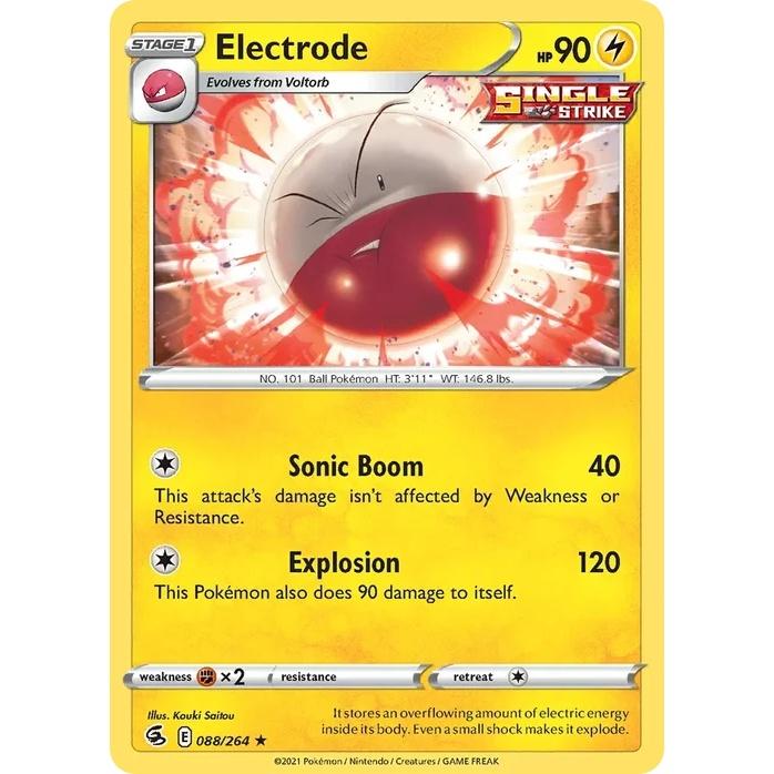 Electrode - Fusion Strike (Rare) [FST-88] English / Near Mint / Normal