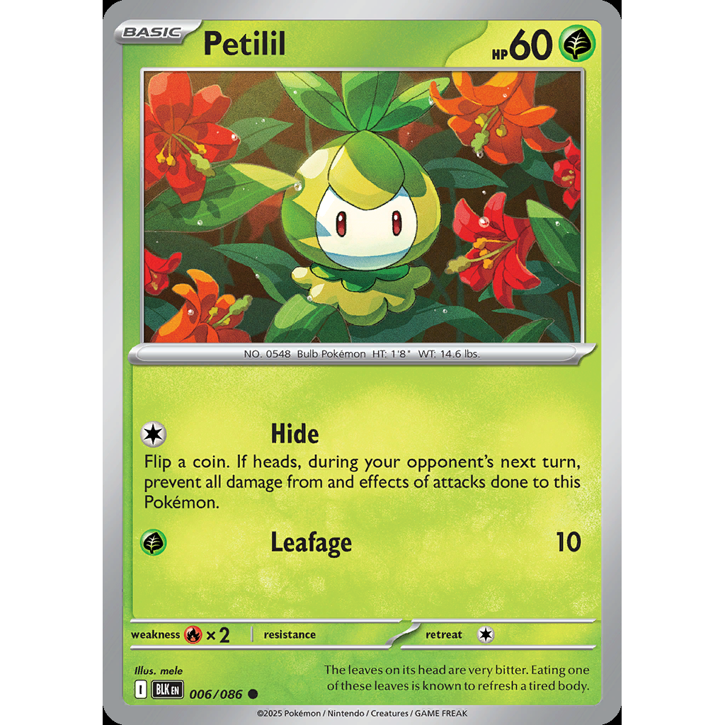 Petilil 6/086 - Black Bolt