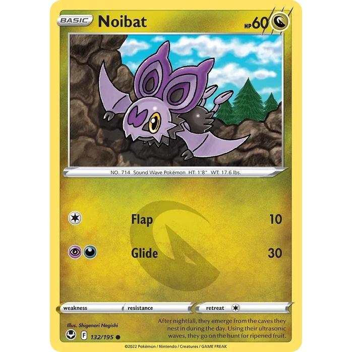 Noibat - Silver Tempest (Common) [SIT-132] English / Near Mint / Normal