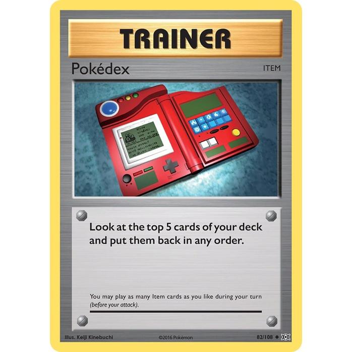 Pokédex - Evolutions (Uncommon) [EVO-82] English / Near Mint / Normal