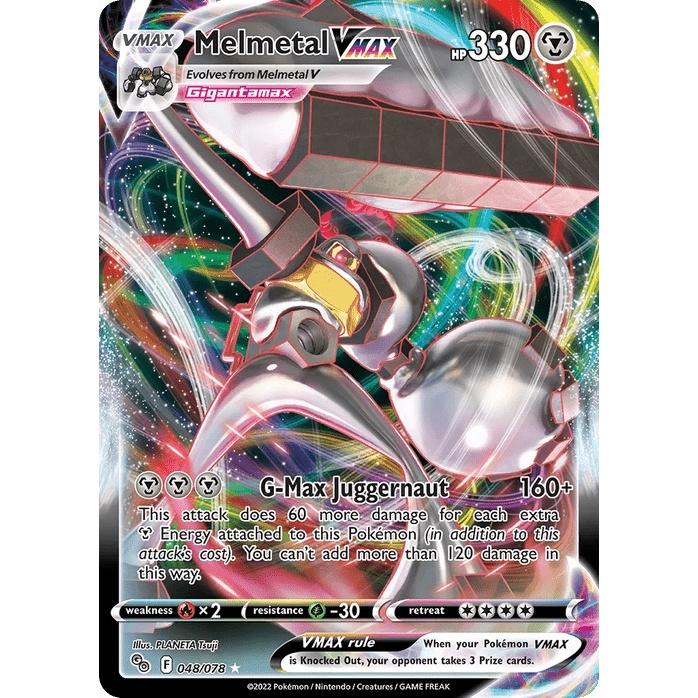 Melmetal VMAX - Pokémon GO (Rare Holo VMAX) [PGO-48] English / Near Mint / Normal